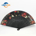 Chinese Personalized Kung Fu fan custom printed bamboo fan